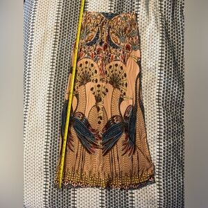 New with tags Anthropology long skirt birds M
